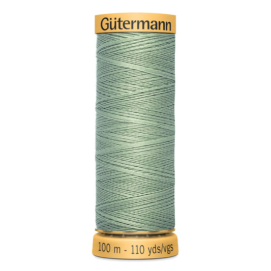 GÜTERMANN - Natural Cotton 50wt Thread 100m - Green Ed