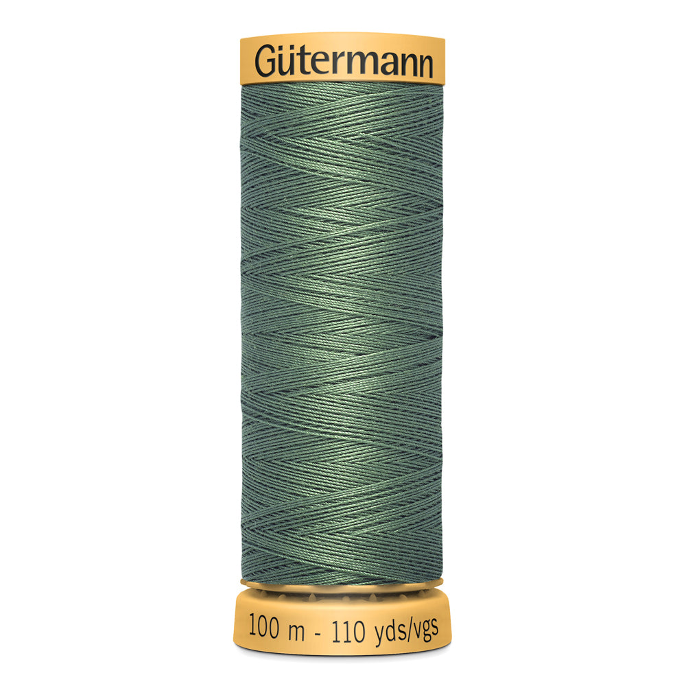 GÜTERMANN - Natural Cotton 50wt Thread 100m - Sage Green