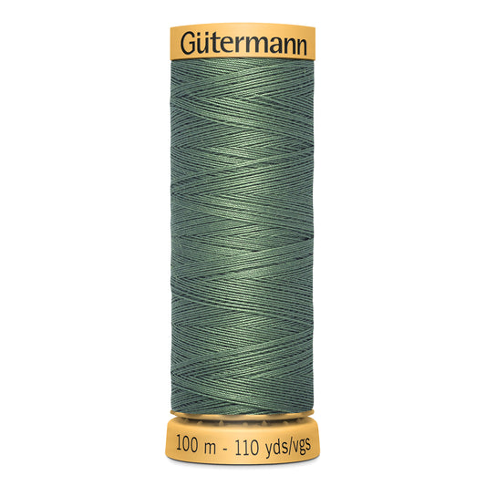 GÜTERMANN - Natural Cotton 50wt Thread 100m - Sage Green