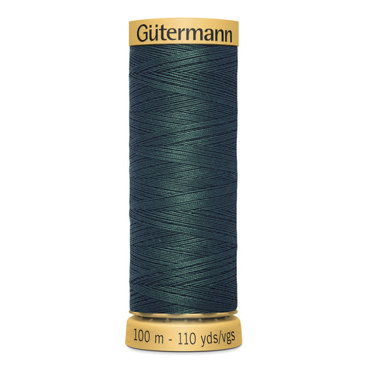 GÜTERMANN - Natural Cotton 50wt Thread 100m - Spinach