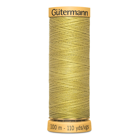 GÜTERMANN - Natural Cotton 50wt Thread 100m - Medium Leafy Green