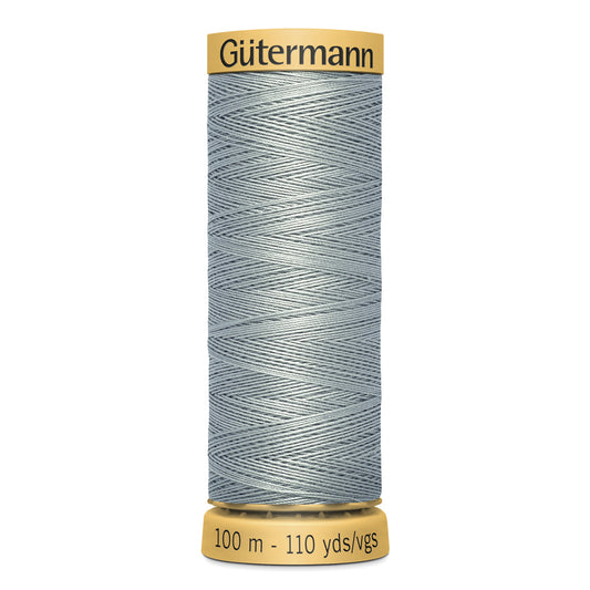 GÜTERMANN - Natural Cotton 50wt Thread 100m - Slate
