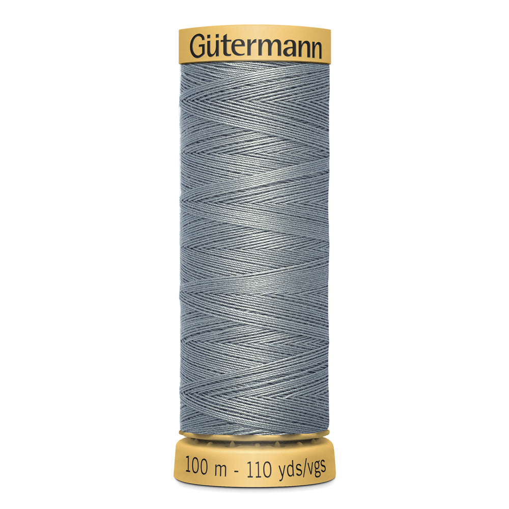 GÜTERMANN - Natural Cotton 50wt Thread 100m - Greymore