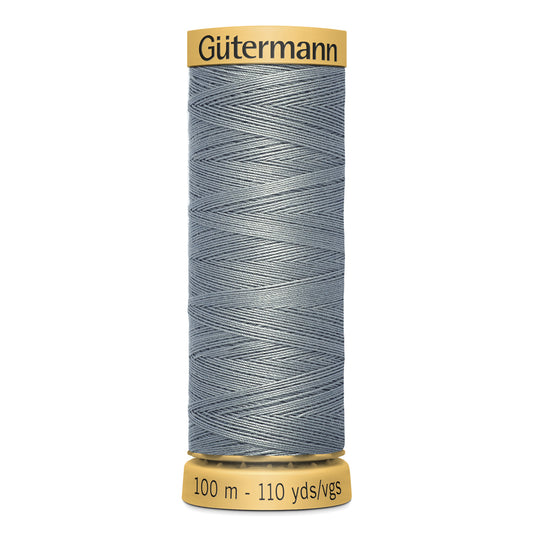GÜTERMANN - Natural Cotton 50wt Thread 100m - Greymore