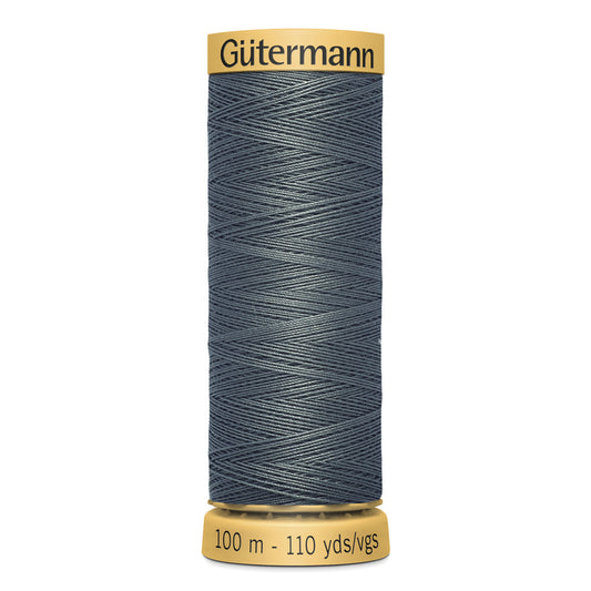GÜTERMANN - Natural Cotton 50wt Thread 100m - Charcoal