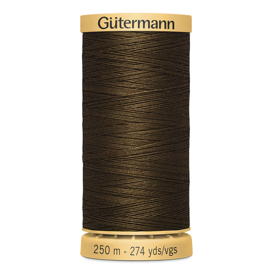 GÜTERMANN - Natural Cotton 50wt Thread 250m - Chestnut