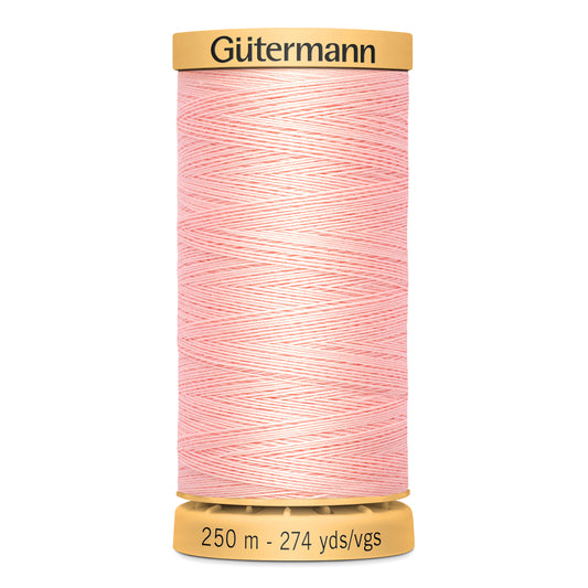 GÜTERMANN - Natural Cotton 50wt Thread 250m - Pink