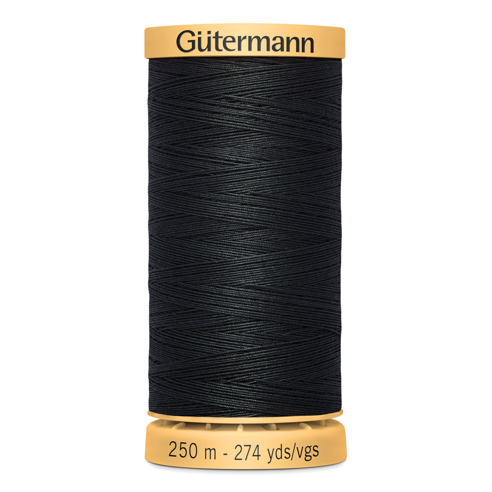 GÜTERMANN - Natural Cotton 50wt Thread 250m - Navy