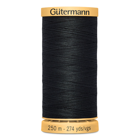 GÜTERMANN - Natural Cotton 50wt Thread 250m - Navy