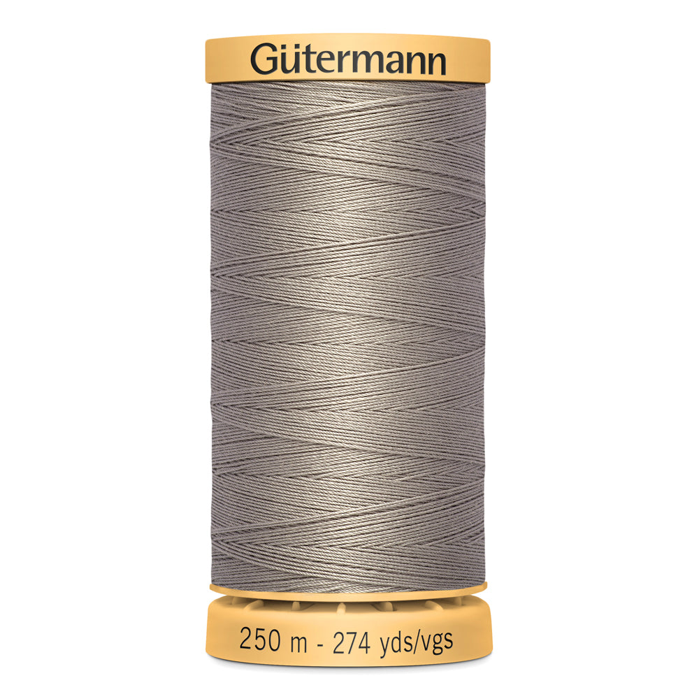 GÜTERMANN - Natural Cotton 50wt Thread 250m - Slate