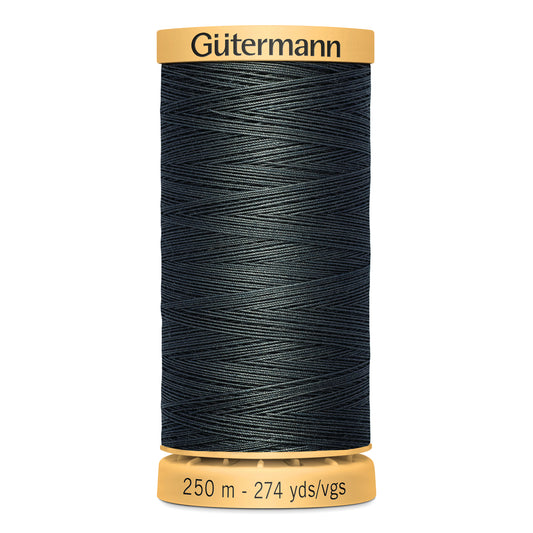 GÜTERMANN - Natural Cotton 50wt Thread 250m - Graphite