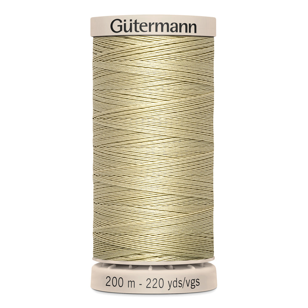 GÜTERMANN - Hand Quilting 50wt Thread 200m - Cream