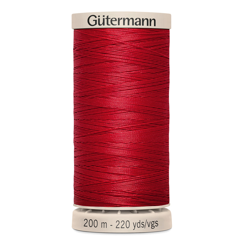 GÜTERMANN - Hand Quilting 50wt Thread 200m - Red