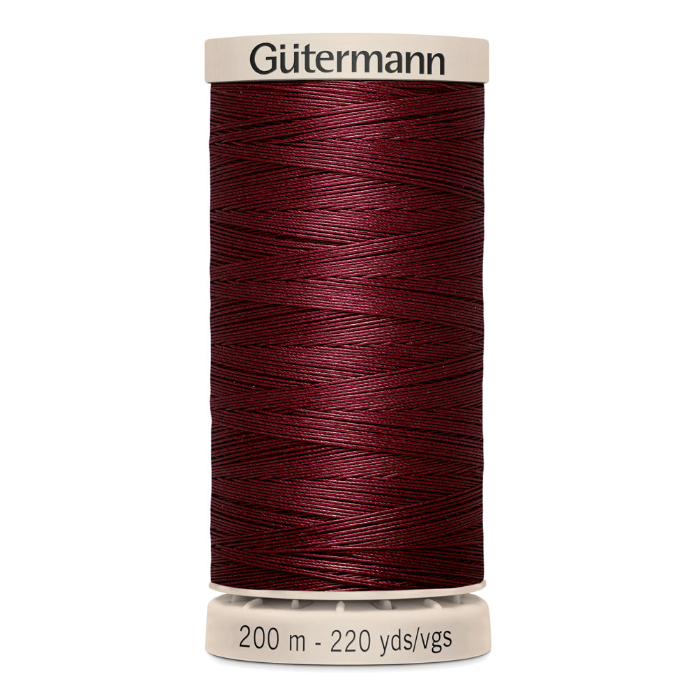 GÜTERMANN - Hand Quilting 50wt Thread 200m - Wine