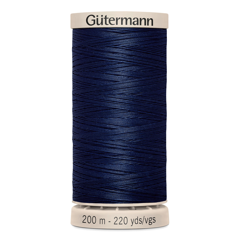 GÜTERMANN - Hand Quilting 50wt Thread 200m - Navy