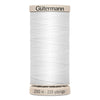 GÜTERMANN - Hand Quilting 50wt Thread 200m - White