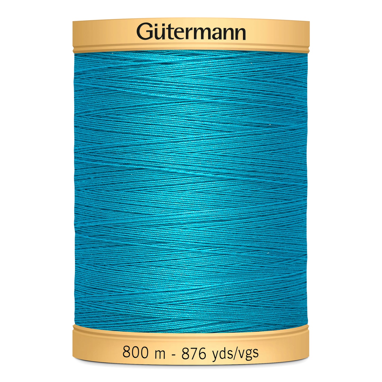 GÜTERMANN - Natural Cotton 50wt Thread 800m - Turquoise