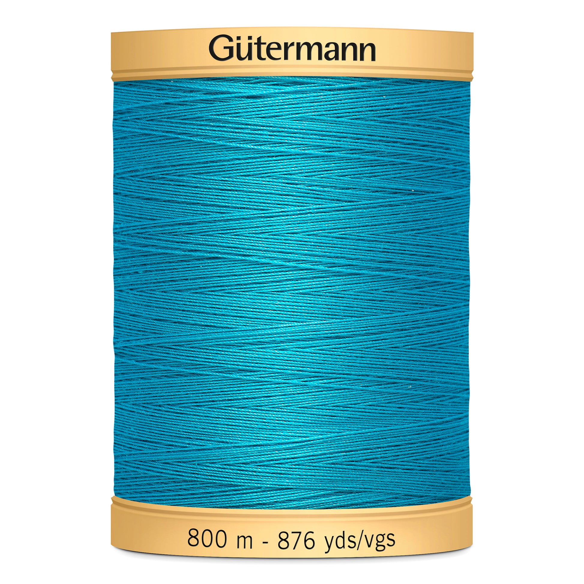 GÜTERMANN - Natural Cotton 50wt Thread 800m - Turquoise