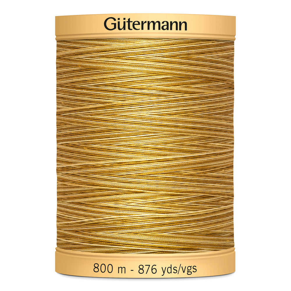 GÜTERMANN - Natural Cotton 50wt Thread 800m - Coffee & Cream