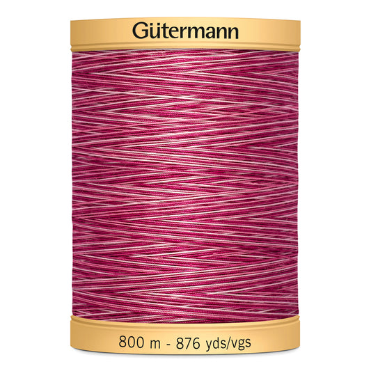 GÜTERMANN - Natural Cotton 50wt Thread 800m - Plum Berry