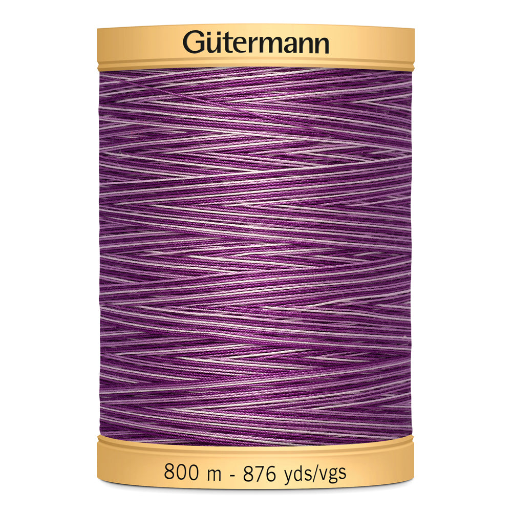 GÜTERMANN - Natural Cotton 50wt Thread 800m - Purple Passion