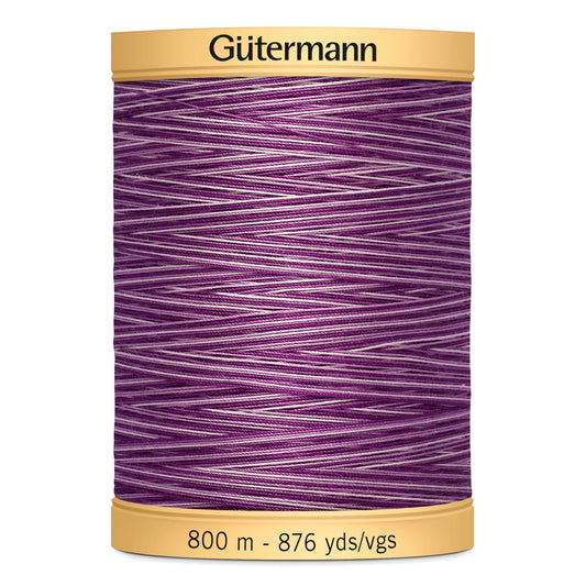 GÜTERMANN - Natural Cotton 50wt Thread 800m - Purple Passion