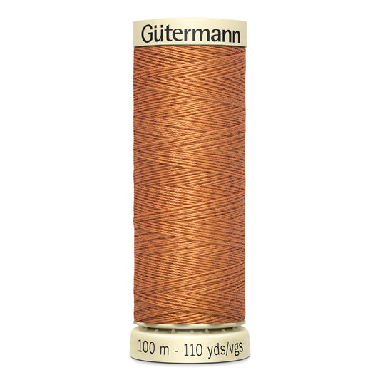 GÜTERMANN - Sew-all Thread 100m - Burnt Orange