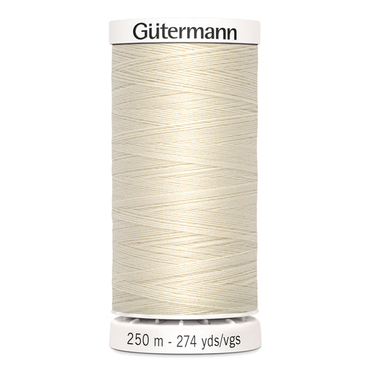GÜTERMANN - Sew-all Thread 250m - Eggshell