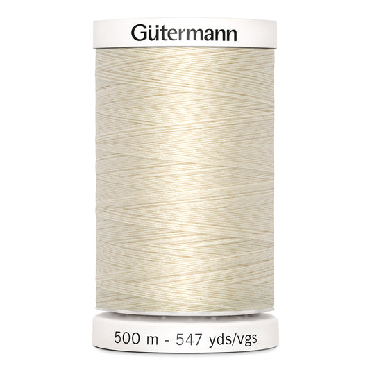 GÜTERMANN - Sew-all Thread 500m - Eggshell
