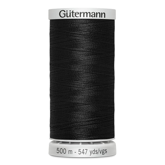 GÜTERMANN - Dekor Rayon Thread 500m - Black