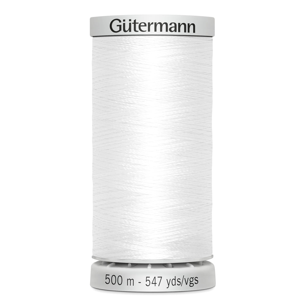 GÜTERMANN - Dekor Rayon Thread 500m - White