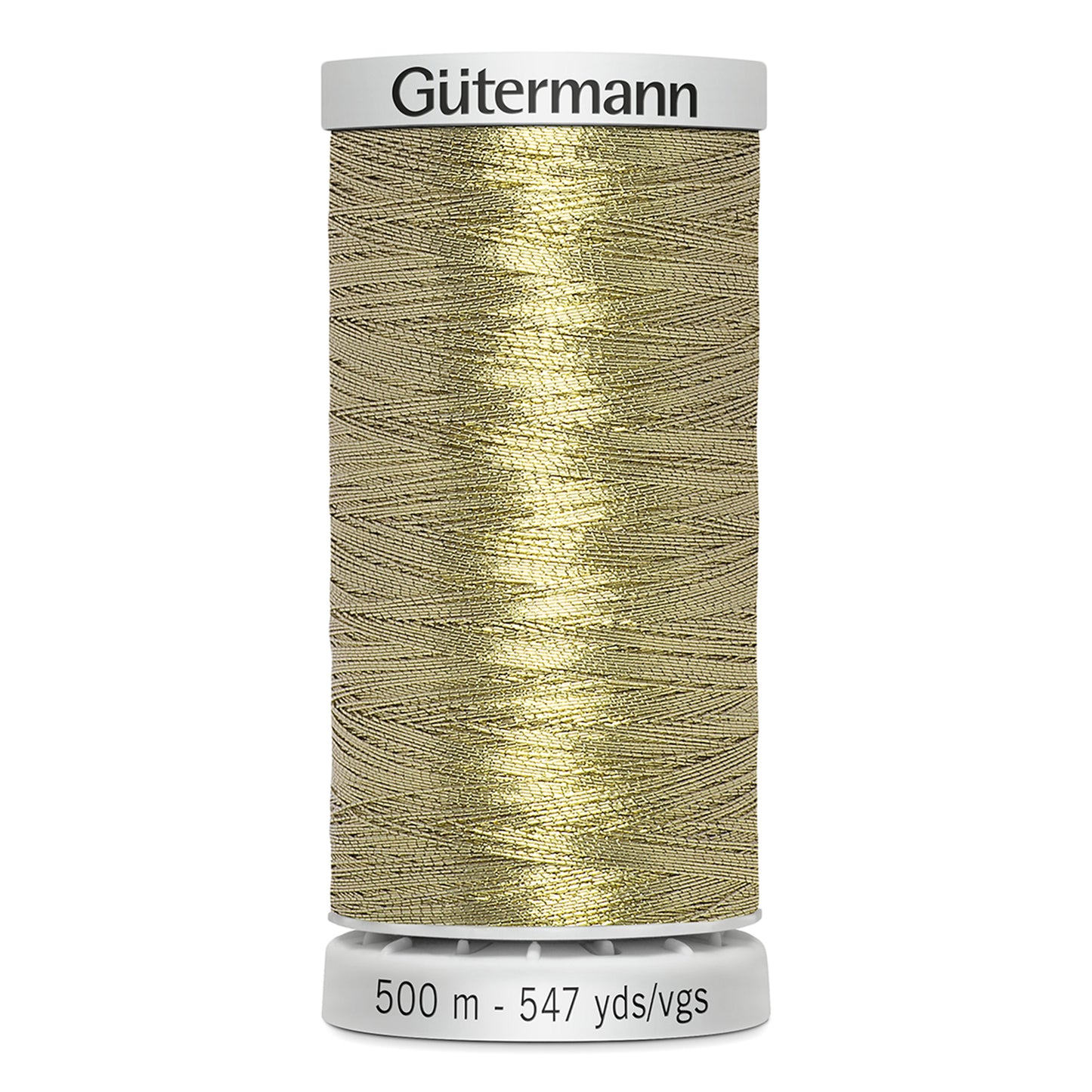 GÜTERMANN - Dekor Metallic Thread 500m - Modern Gold