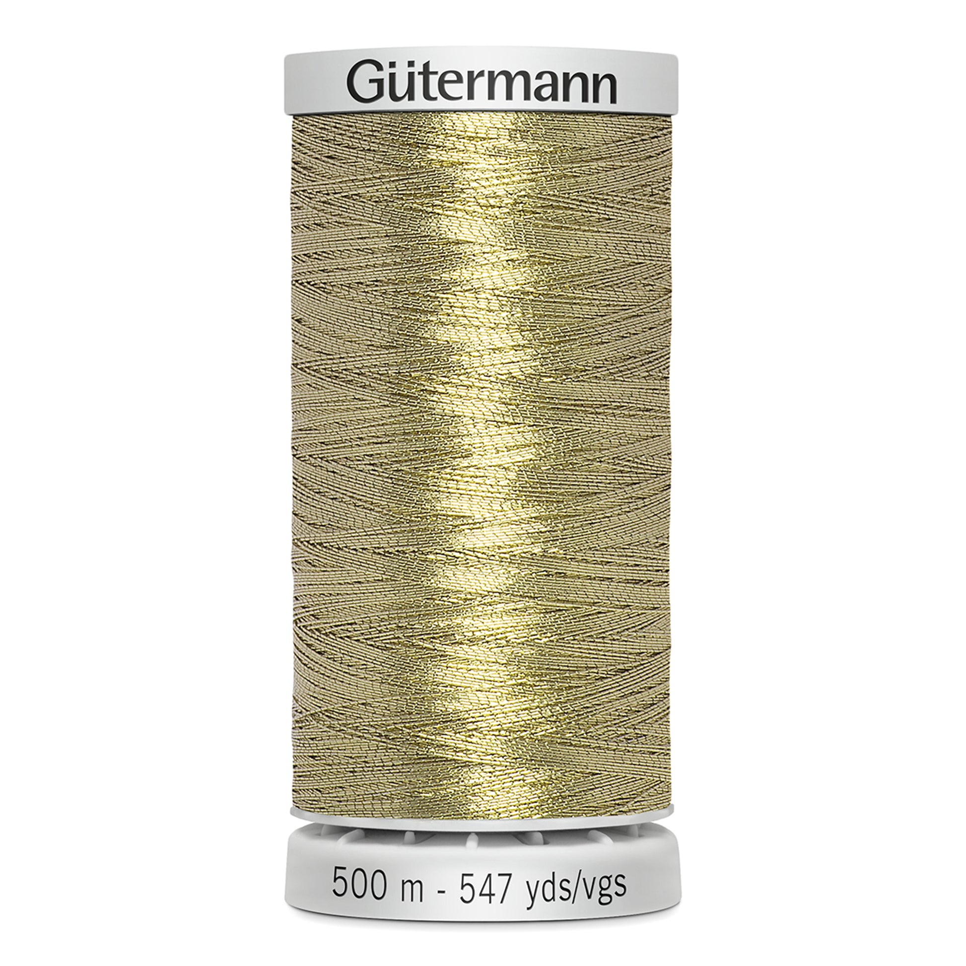 GÜTERMANN - Dekor Metallic Thread 500m - Modern Gold