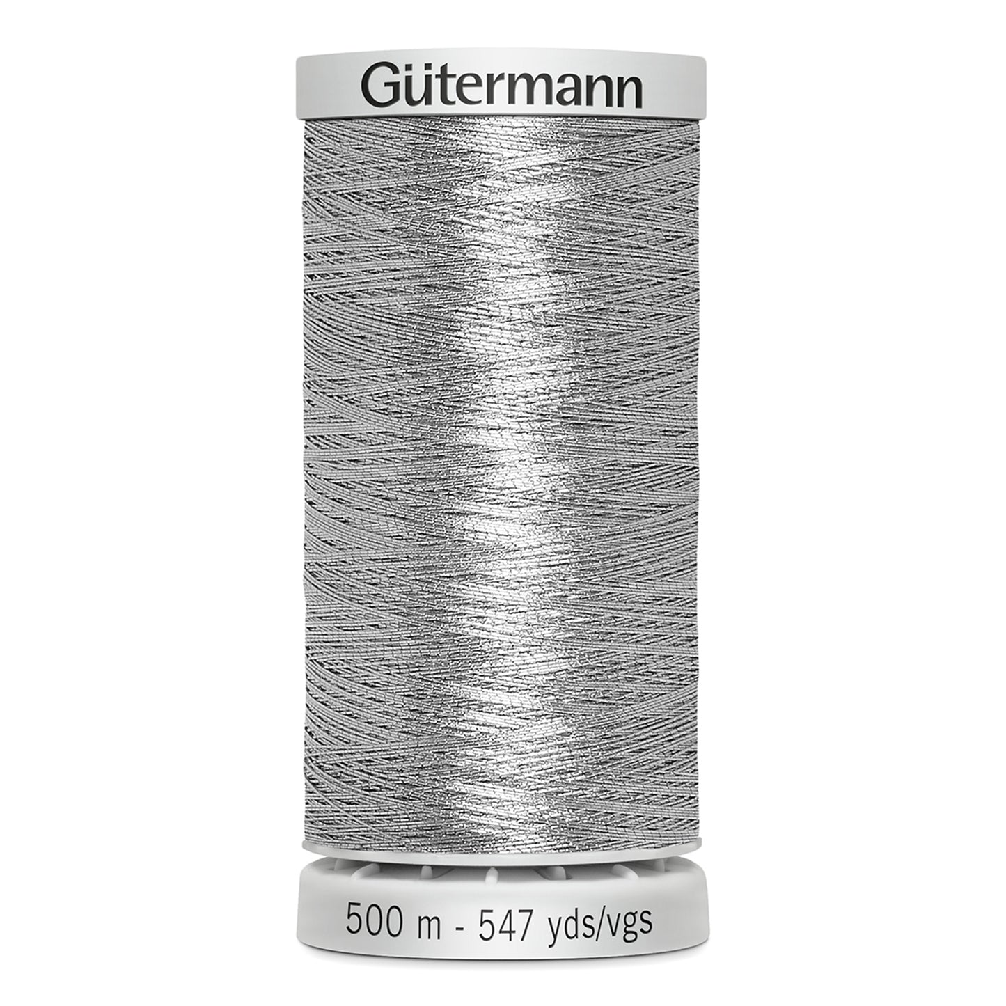 GÜTERMANN - Dekor Metallic Thread 500m - Light Pewter