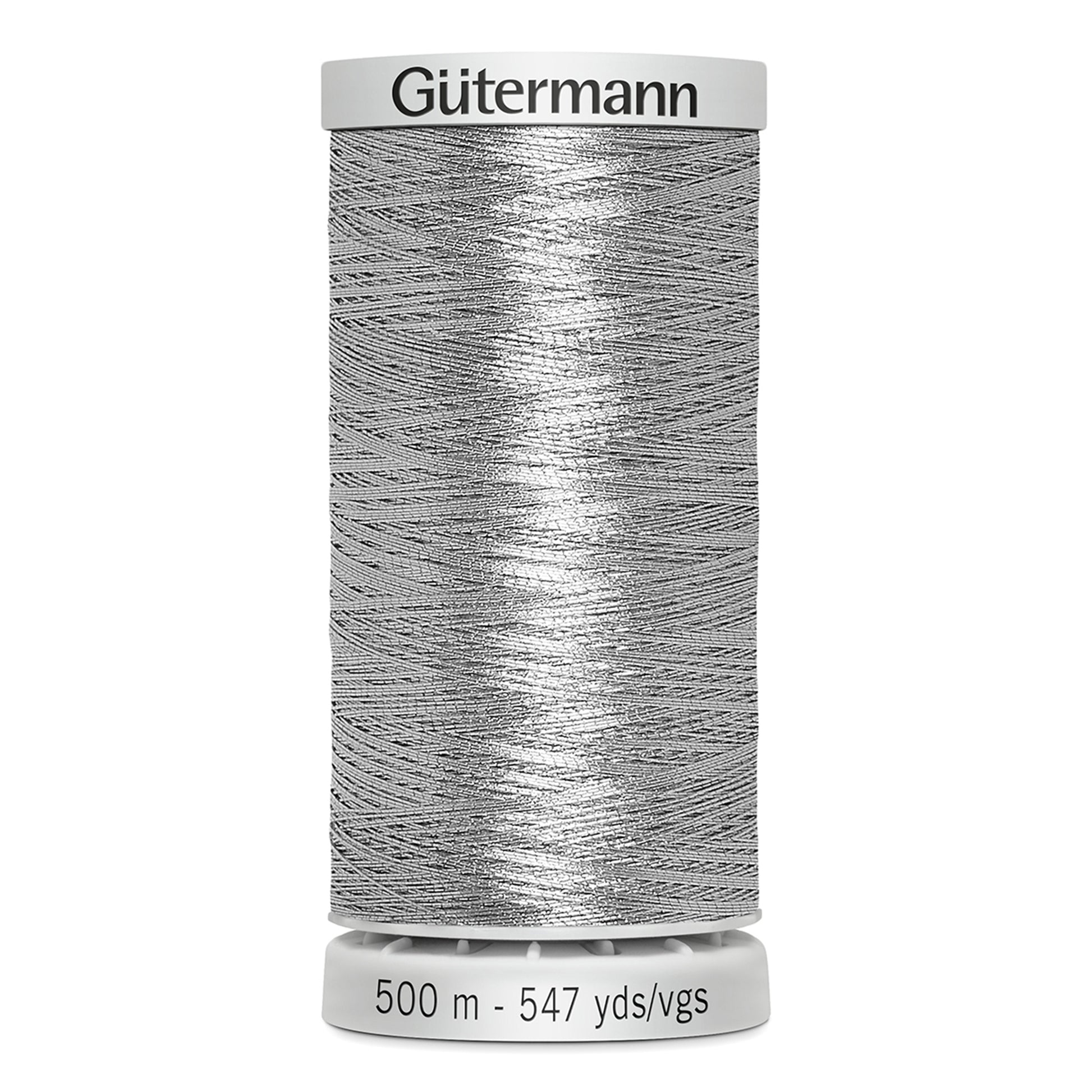 GÜTERMANN - Dekor Metallic Thread 500m - Light Pewter