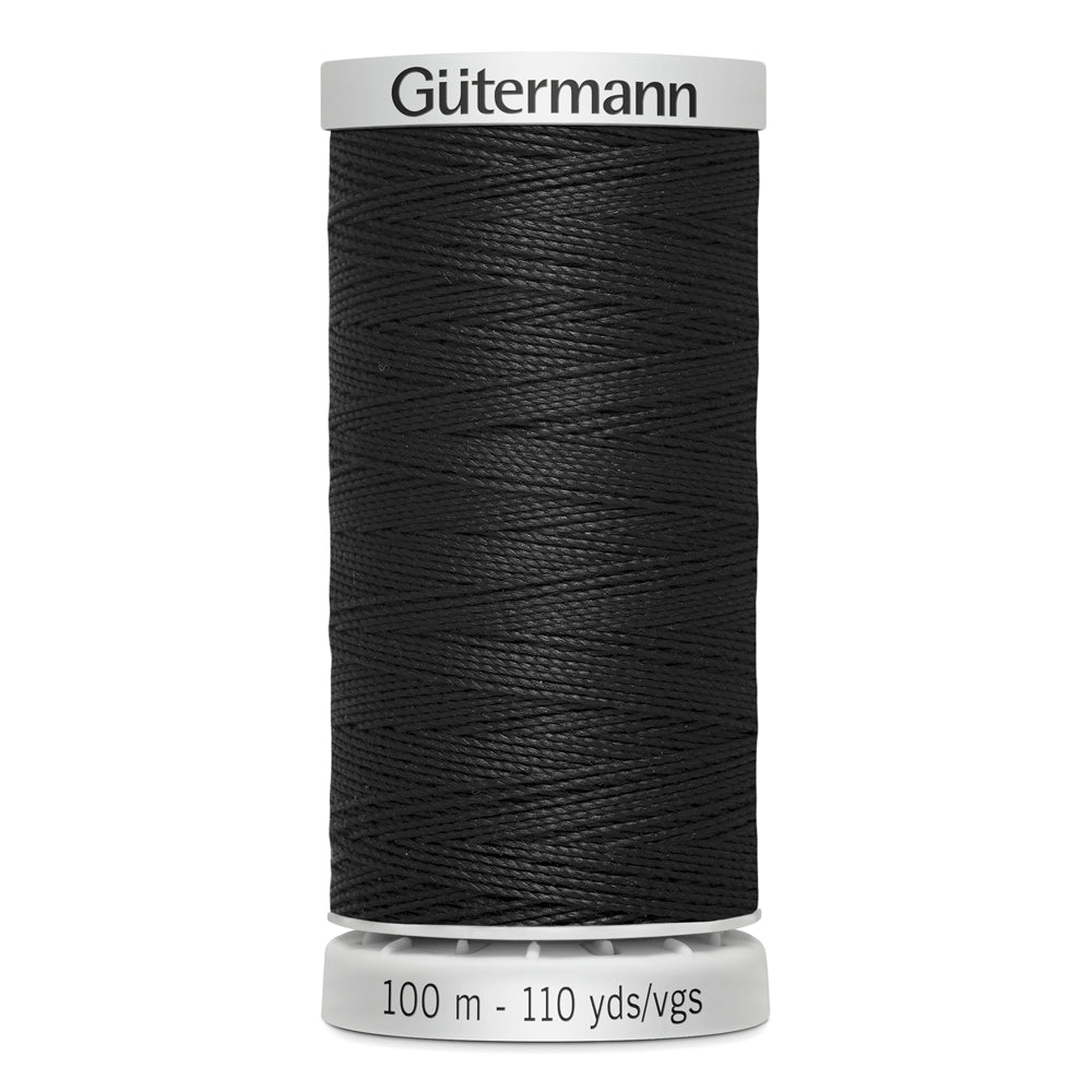 GÜTERMANN - Extra Strong Thread 100m - Black