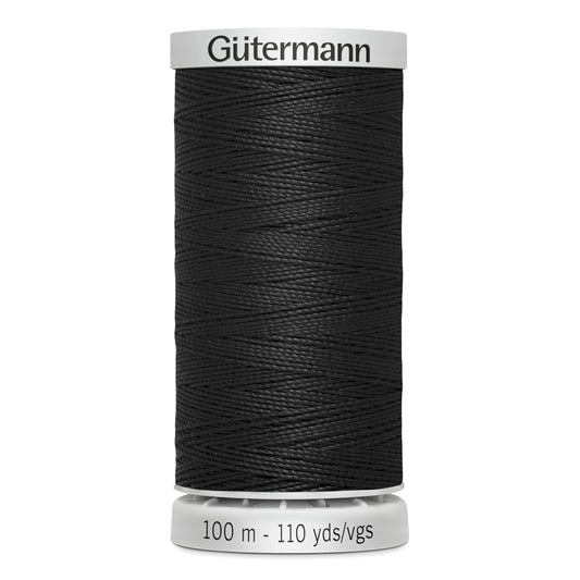 GÜTERMANN - Extra Strong Thread 100m - Black