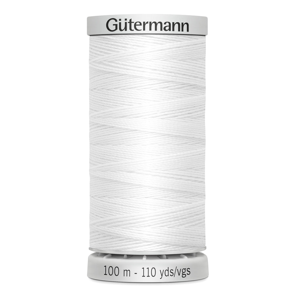 GÜTERMANN - Extra Strong Thread 100m - White