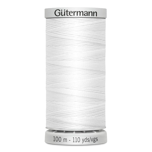 GÜTERMANN - Extra Strong Thread 100m - White