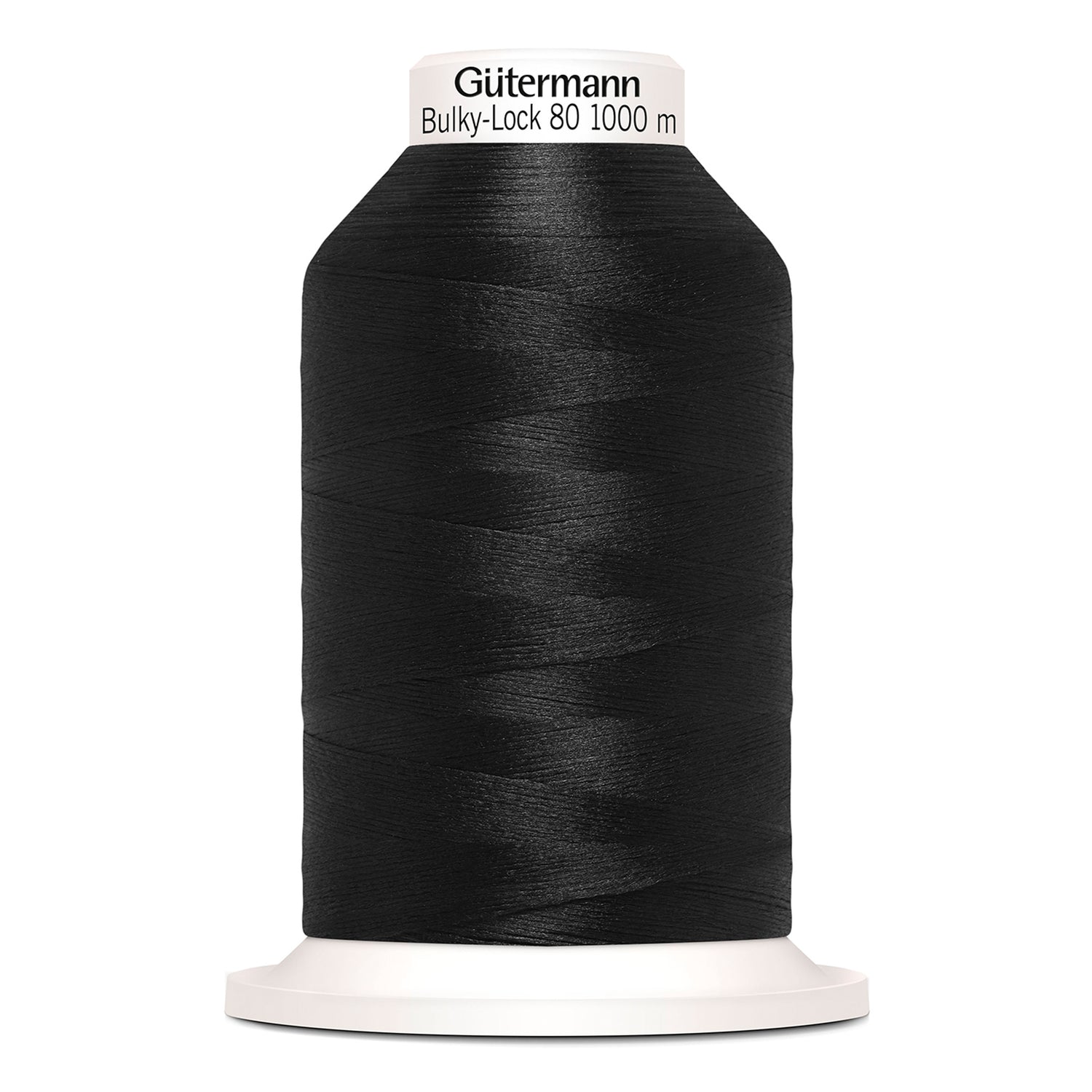 GÜTERMANN - Bulky Lock 80wt Thread - 1000m - Black