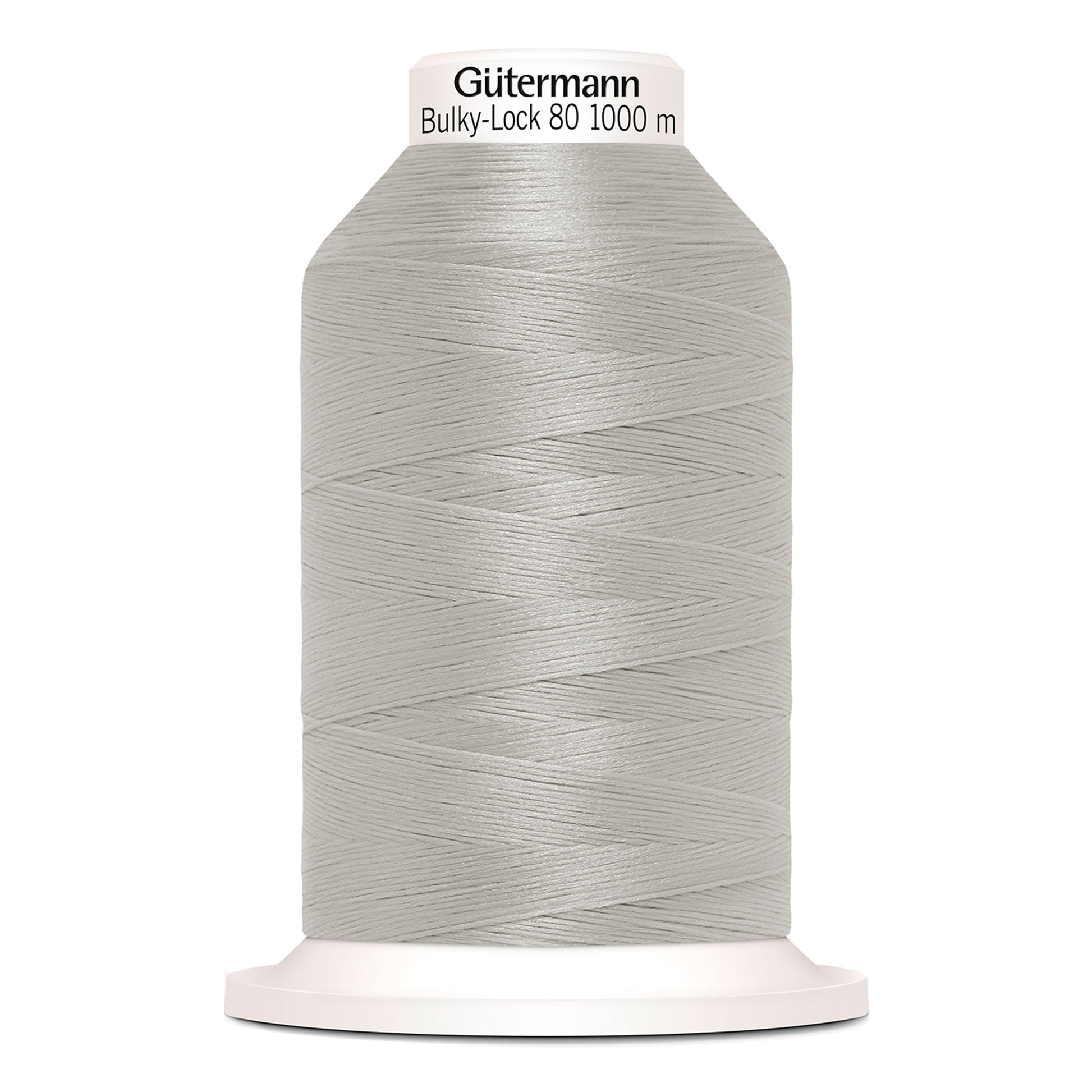 GÜTERMANN - Bulky Lock 80wt Thread - 1000m - Light Grey