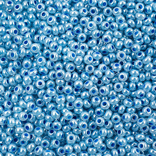 Czech Seed Beads - Blue Pearl