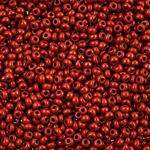 Czech Seed Beads - Opaque Brown