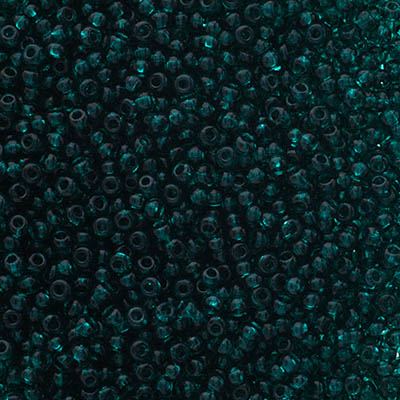 Czech Seed Beads - Transparent Emerald
