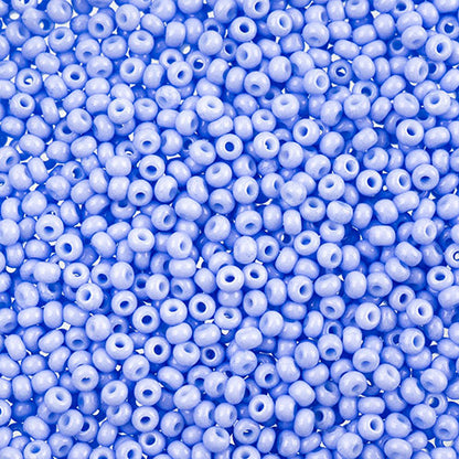 Czech Seed Beads - Opaque Light Chalk Violet