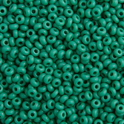 Czech Seed Beads - Dark Green