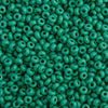 Czech Seed Beads 10/0 - Medium Dark Green