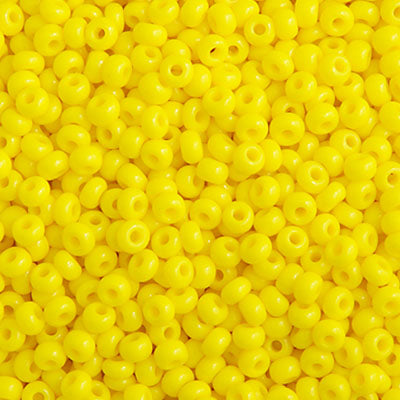 Czech Seed Beads - Lemon Yellow