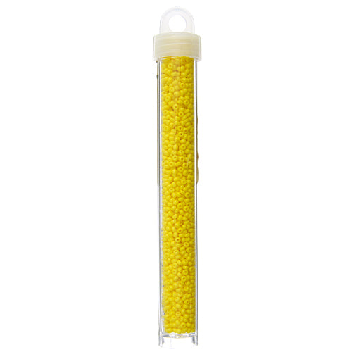 Czech Seed Beads - Lemon Yellow (vial)