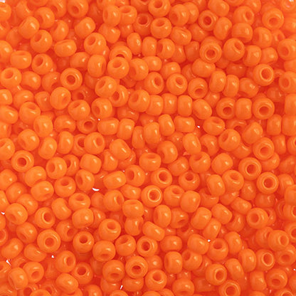 Czech Seed Beads - Orange